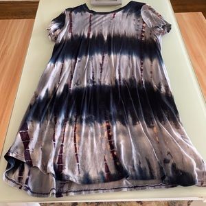 Cozy t shirt dress! Hippy sexy vibe!